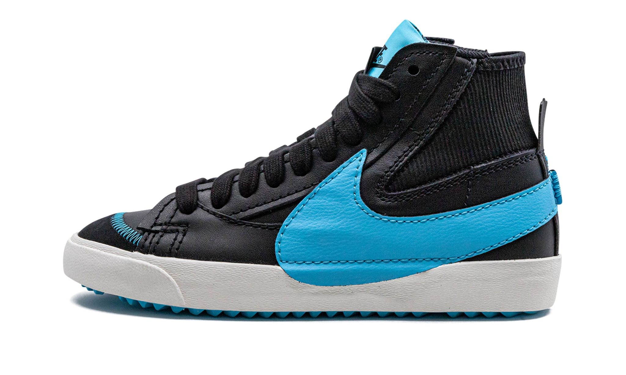 Blazer Mid '77 Jumbo "Black / Baltic Blue" - 1