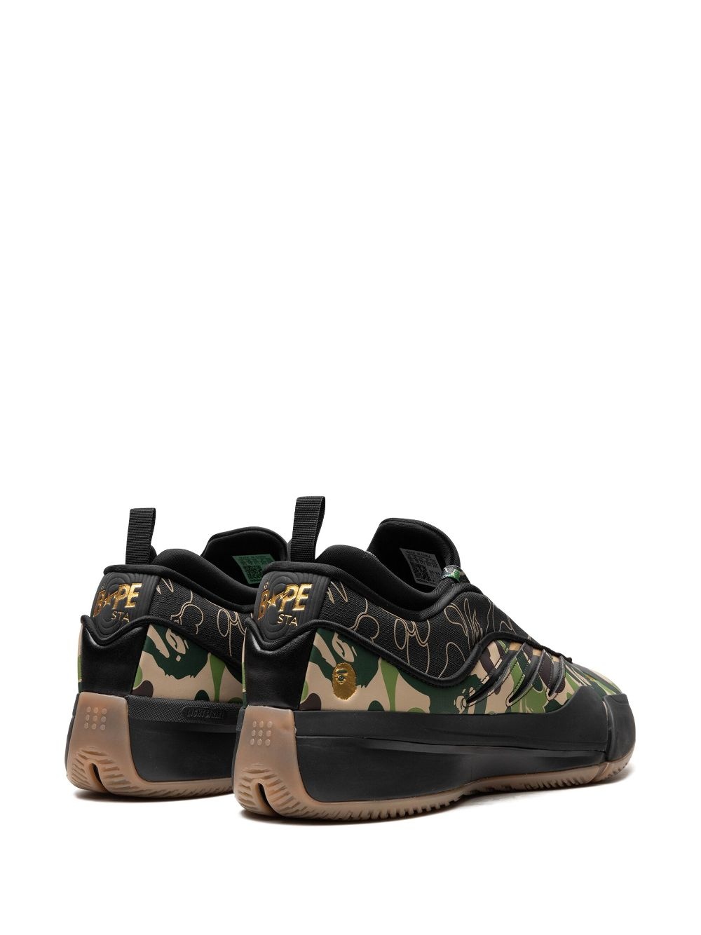 x Bape Dame 9 "Camo" sneakers - 3