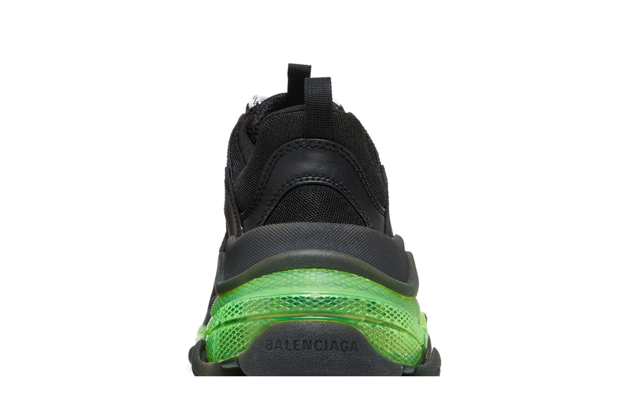 Balenciaga Wmns Triple S 'Black Yellow Fluo' - 7