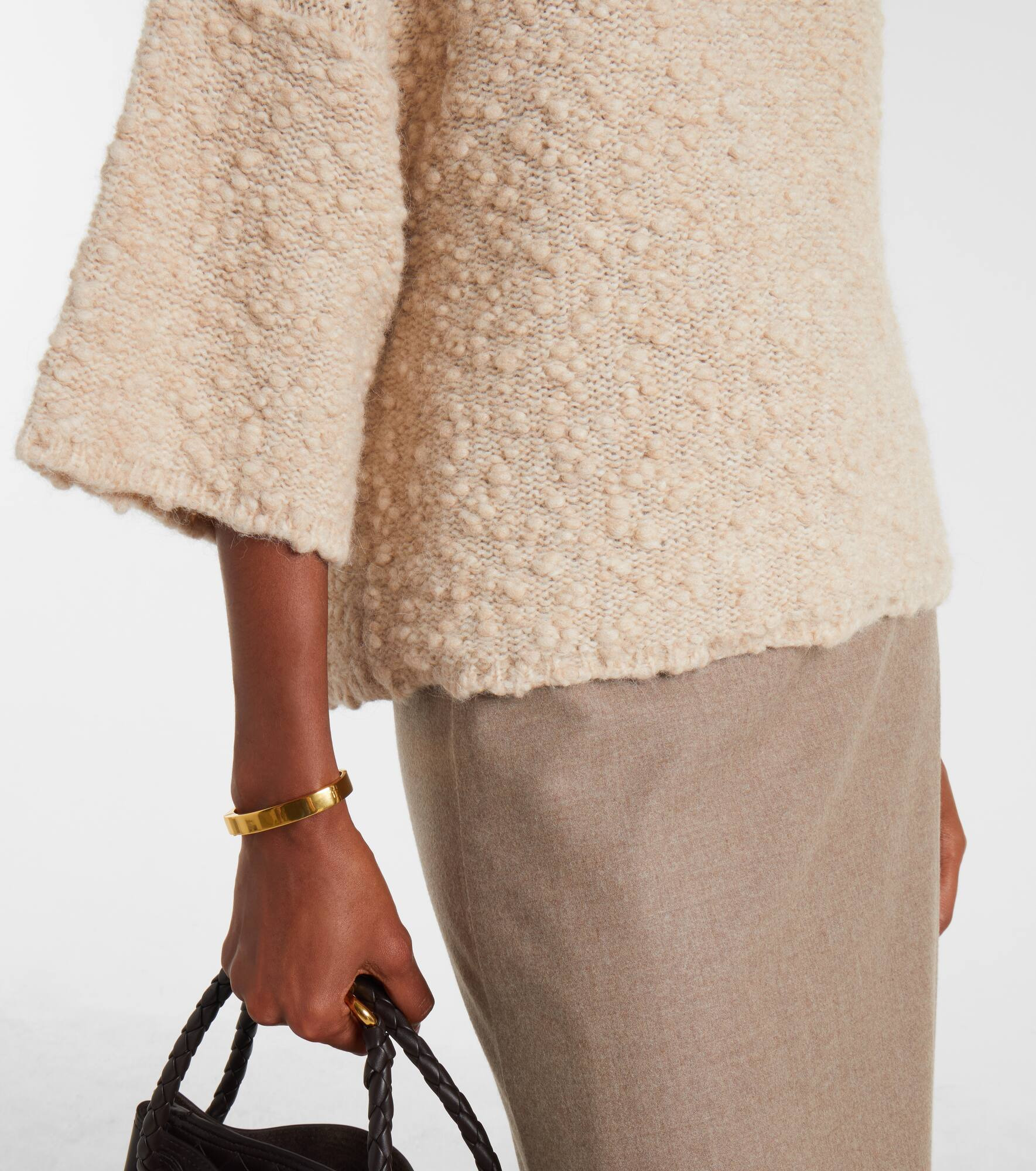 Eccelso alpaca and wool-blend sweater - 5