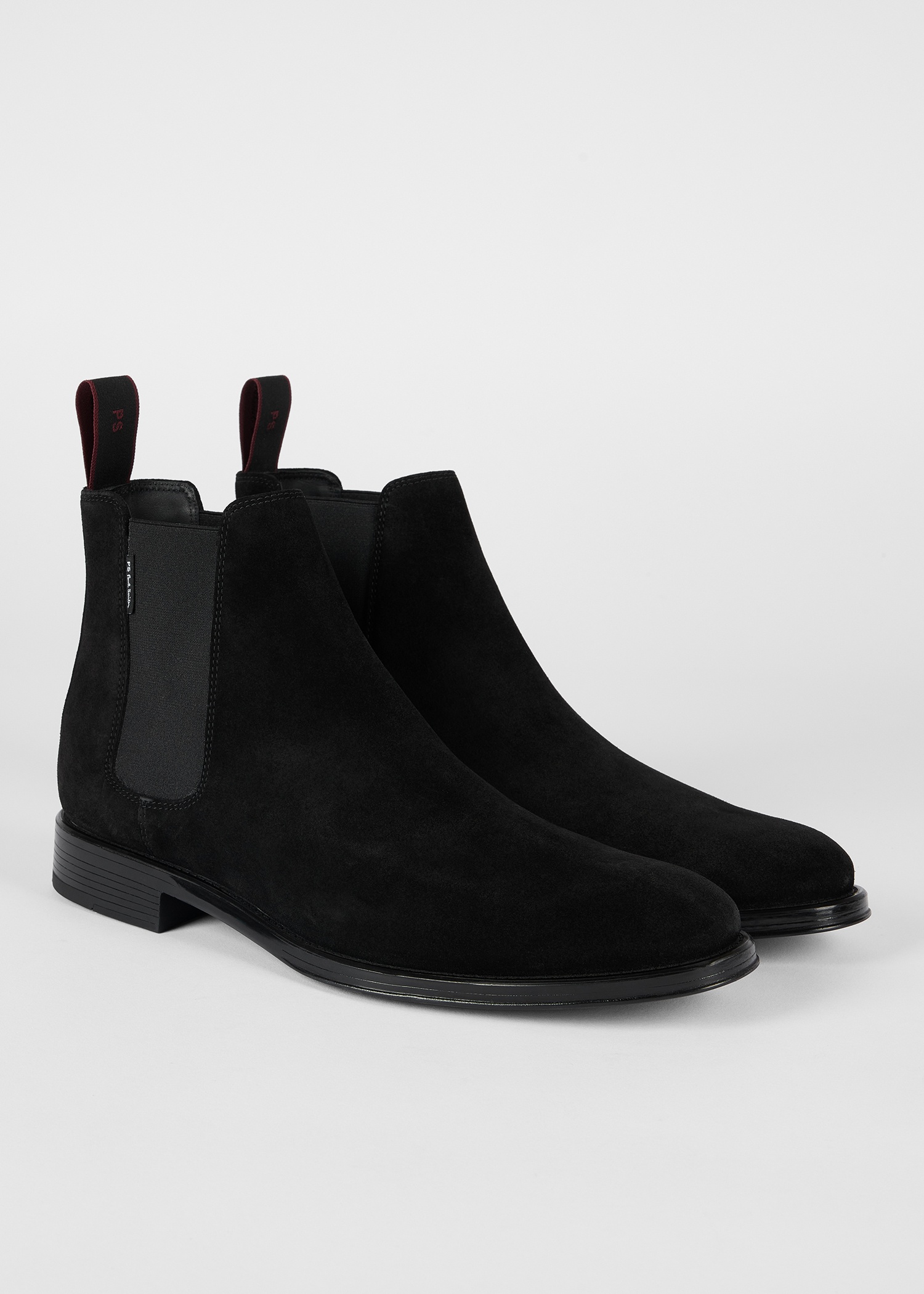 Black Suede 'Augustus' Boots - 3