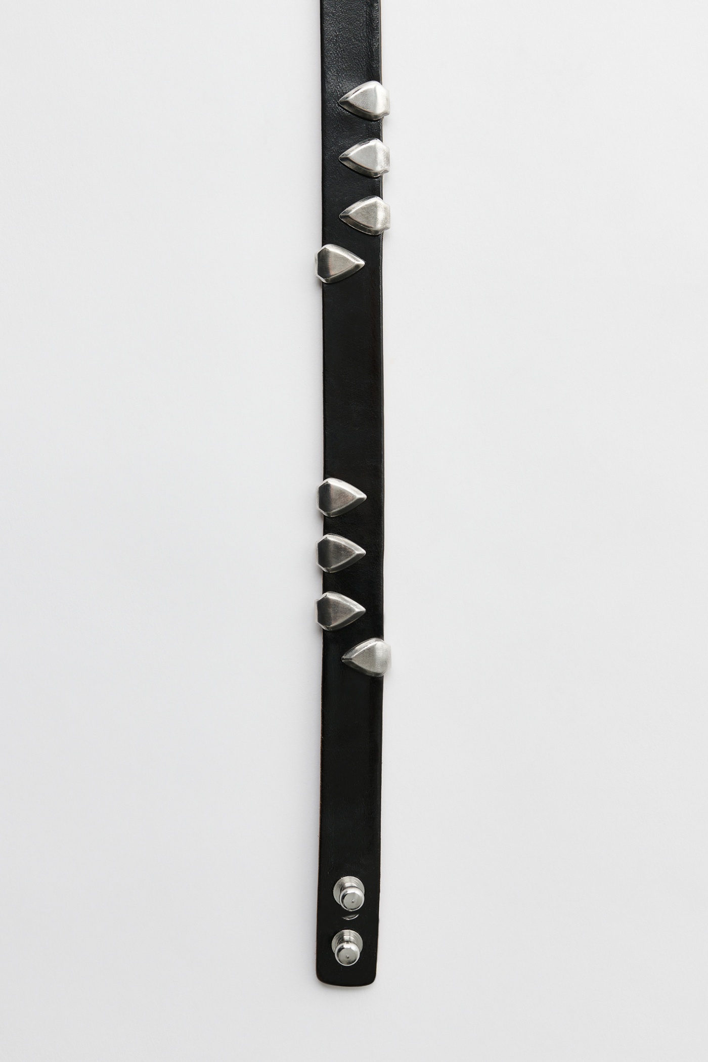 Claw Choker Black Bridle Leather - 2