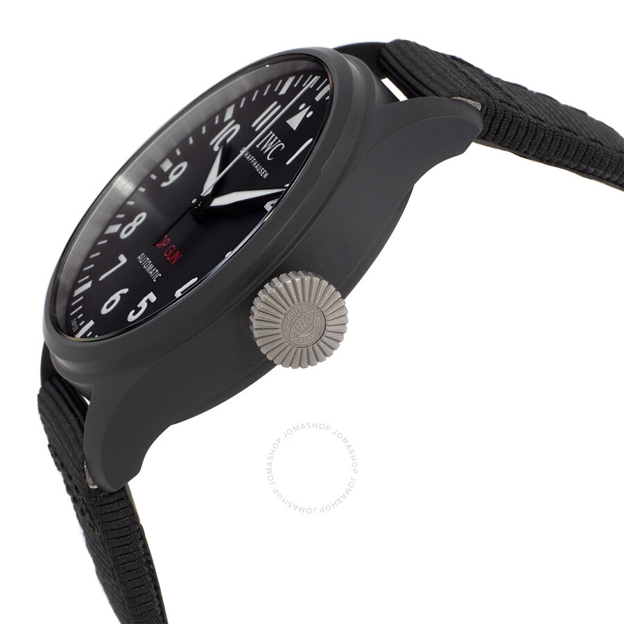 IWC Big Pilots 43 Top Gun Automatic Black Dial Men's Watch IW329801 - 2