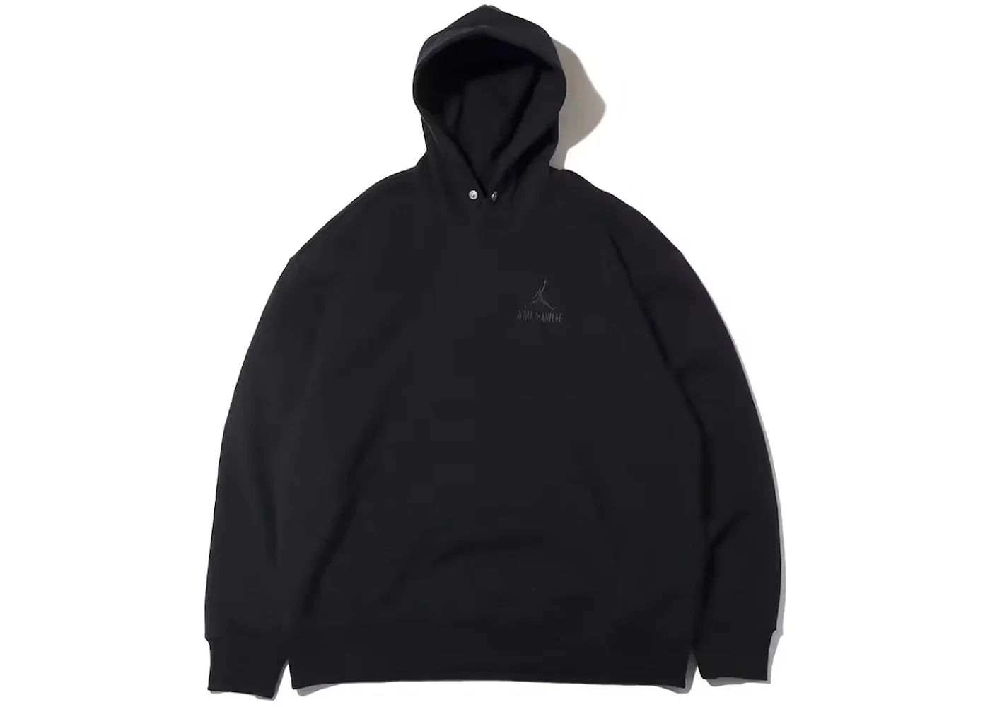 Jordan x A Ma Maniere Jacquard Hoodie Black - 1