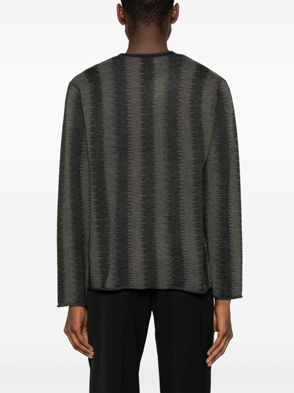 STUSSY Men Shadow Stripe Sweater - 2