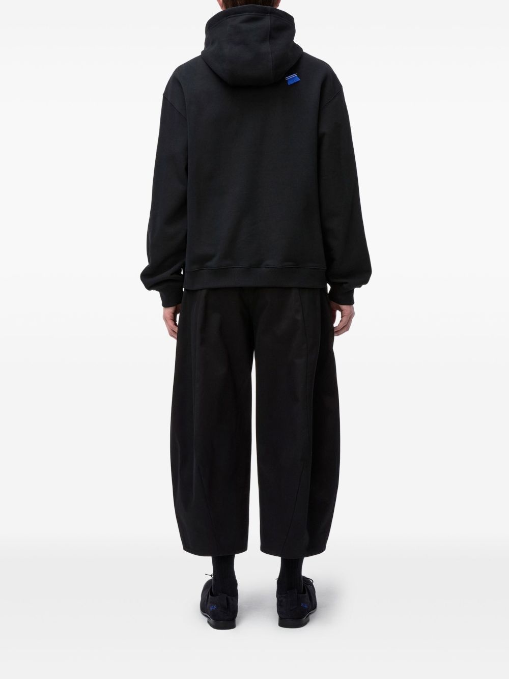 logo-print hoodie - 3