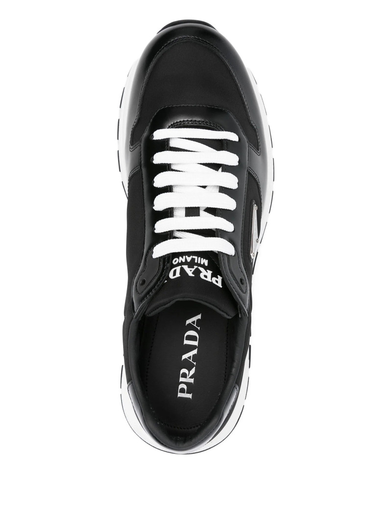Prada Prada Leather-panelled Sneakers outlook