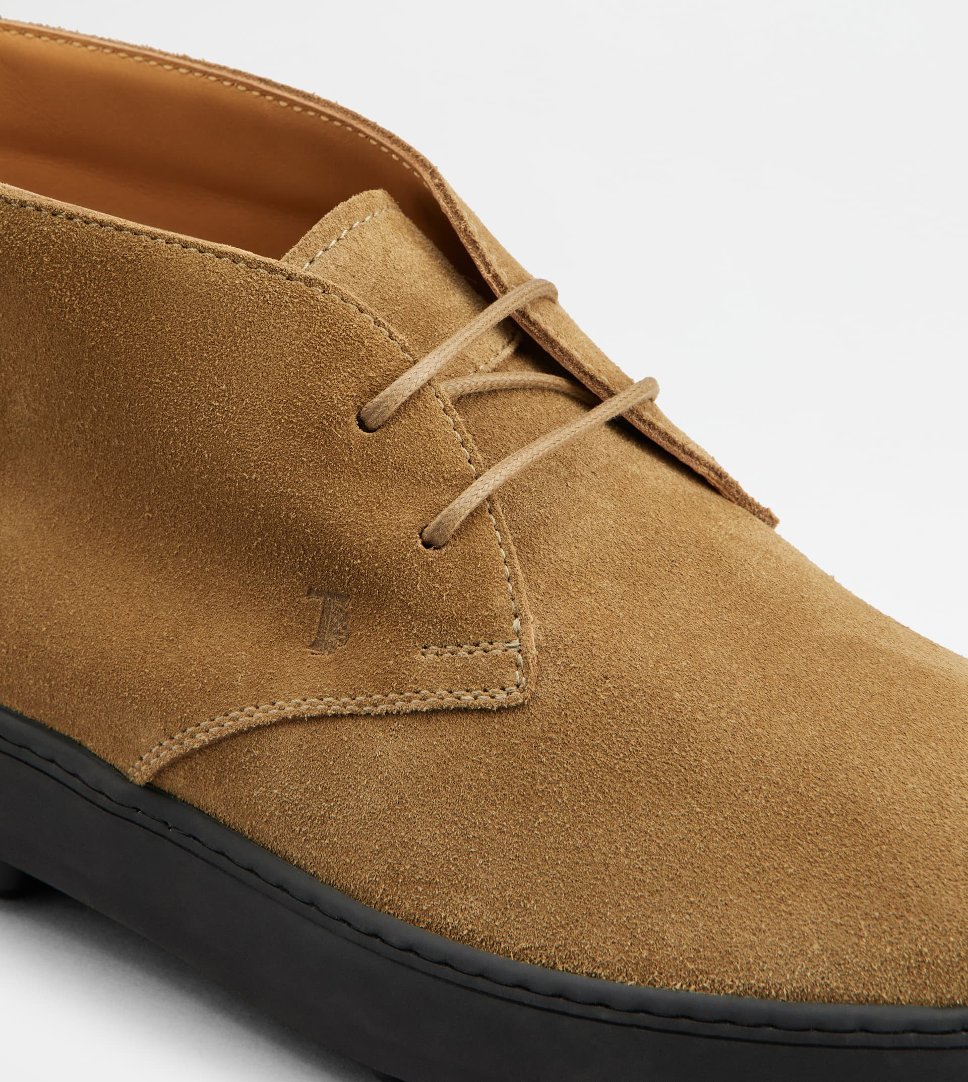 WINTER GOMMINO DESERT BOOTS IN SUEDE - BROWN - 6