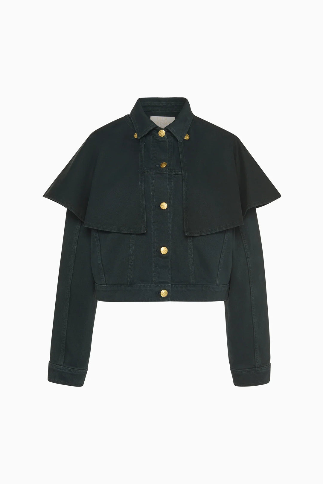The Agata Denim Cape Jacket - 1