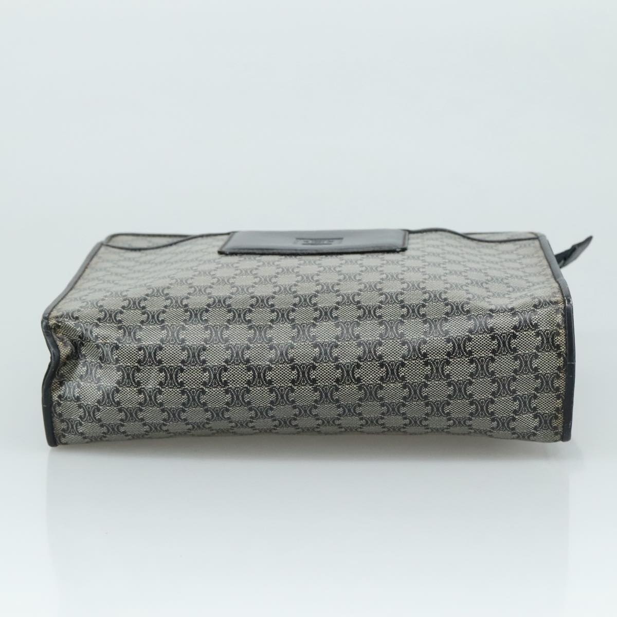 CELINE Macadam Canvas Shoulder Bag Coated Canvas Navy - 5