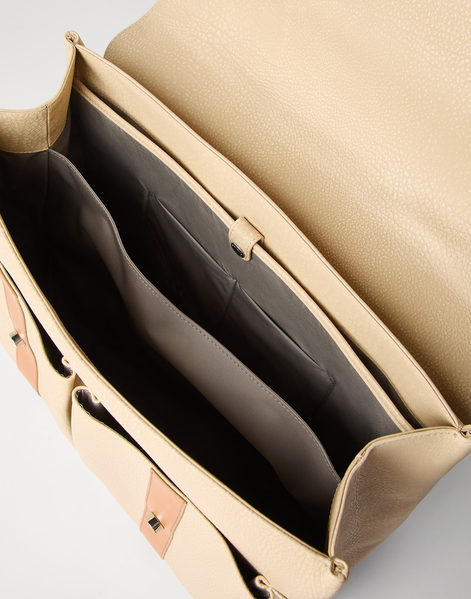 Cowhide briefcase - 5