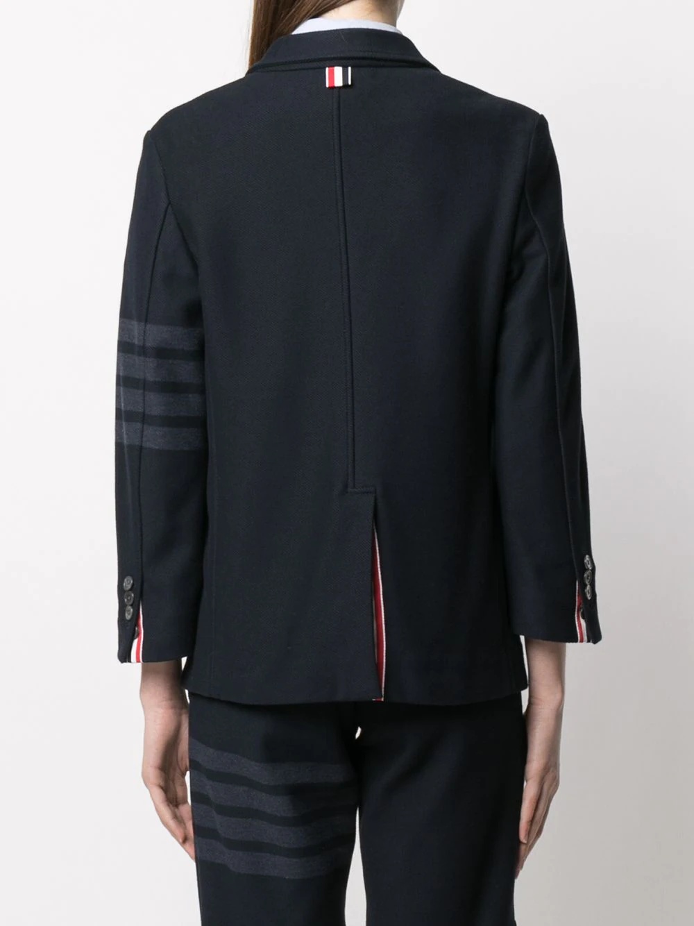 4-Bar stripe twill sack jacket - 4