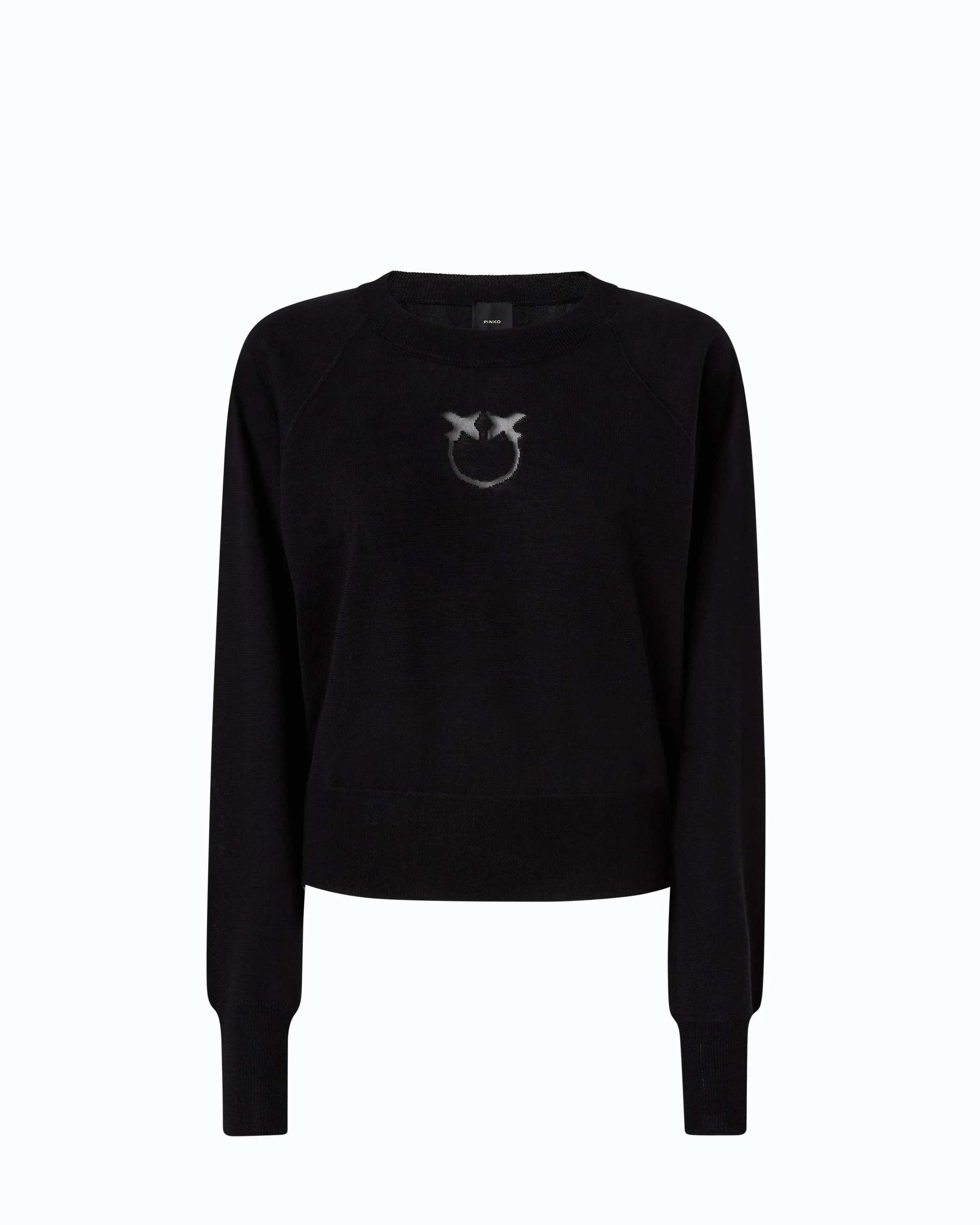 SWEATER WITH LOVE BIRDS LOGO - 1