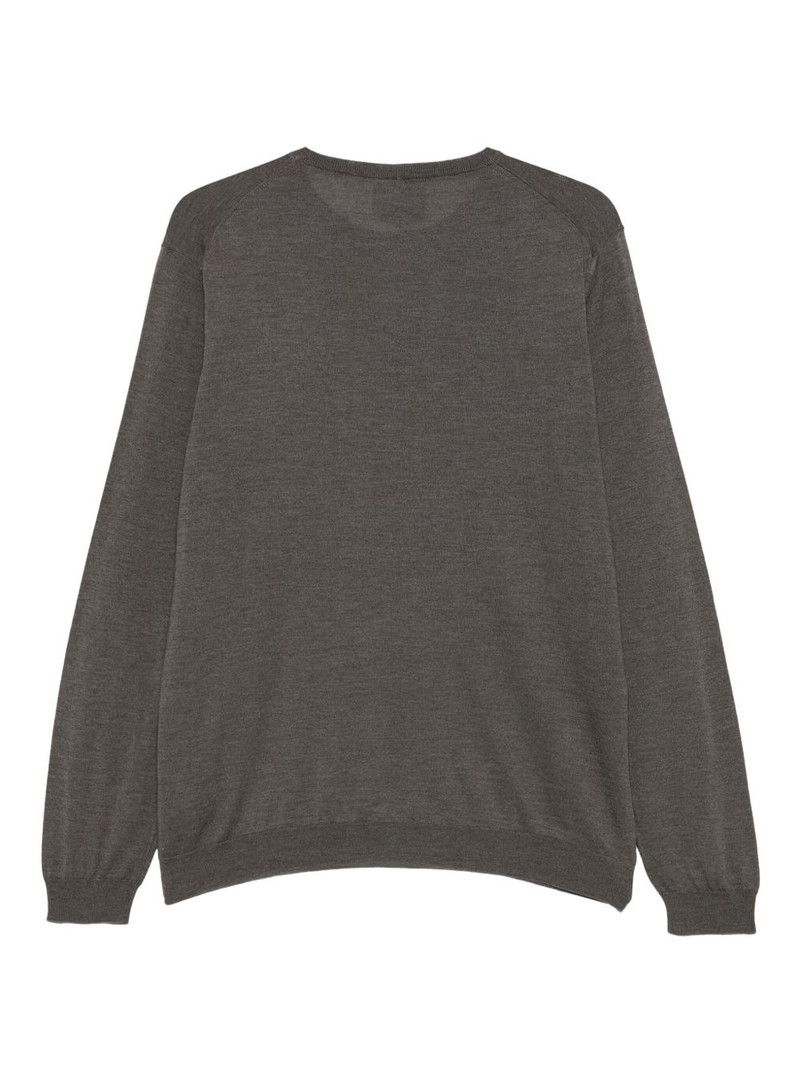 GIORGIO ARMANI round-neck sweater outlook