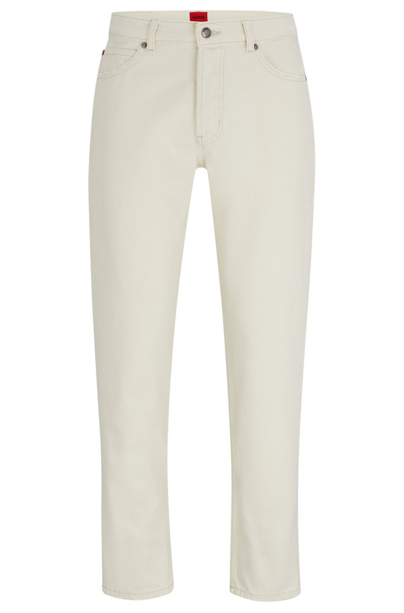 TAPERED-FIT JEANS IN NATURAL DENIM 1