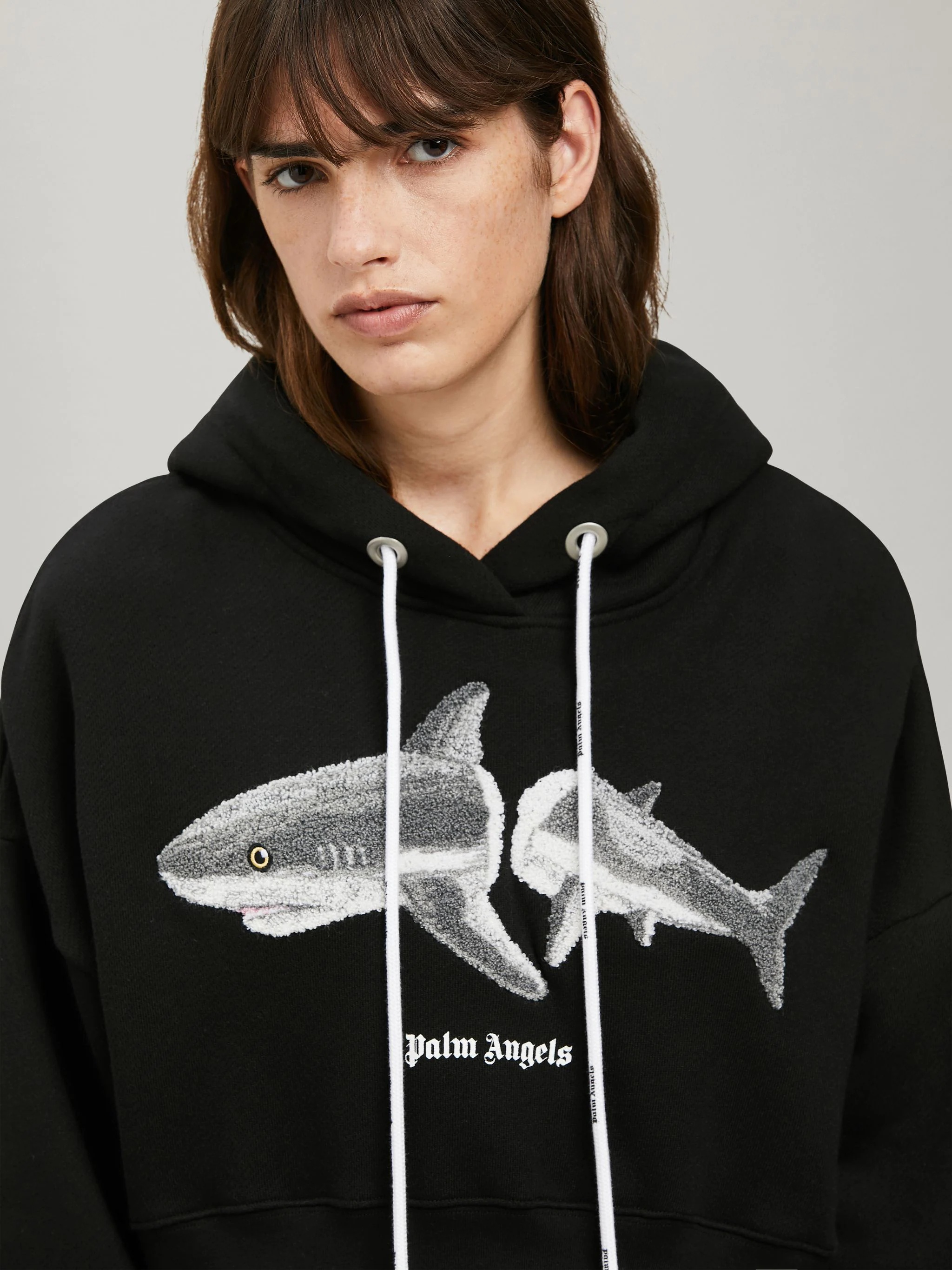 SHARK CROPPED SWEATSHIRT - 6