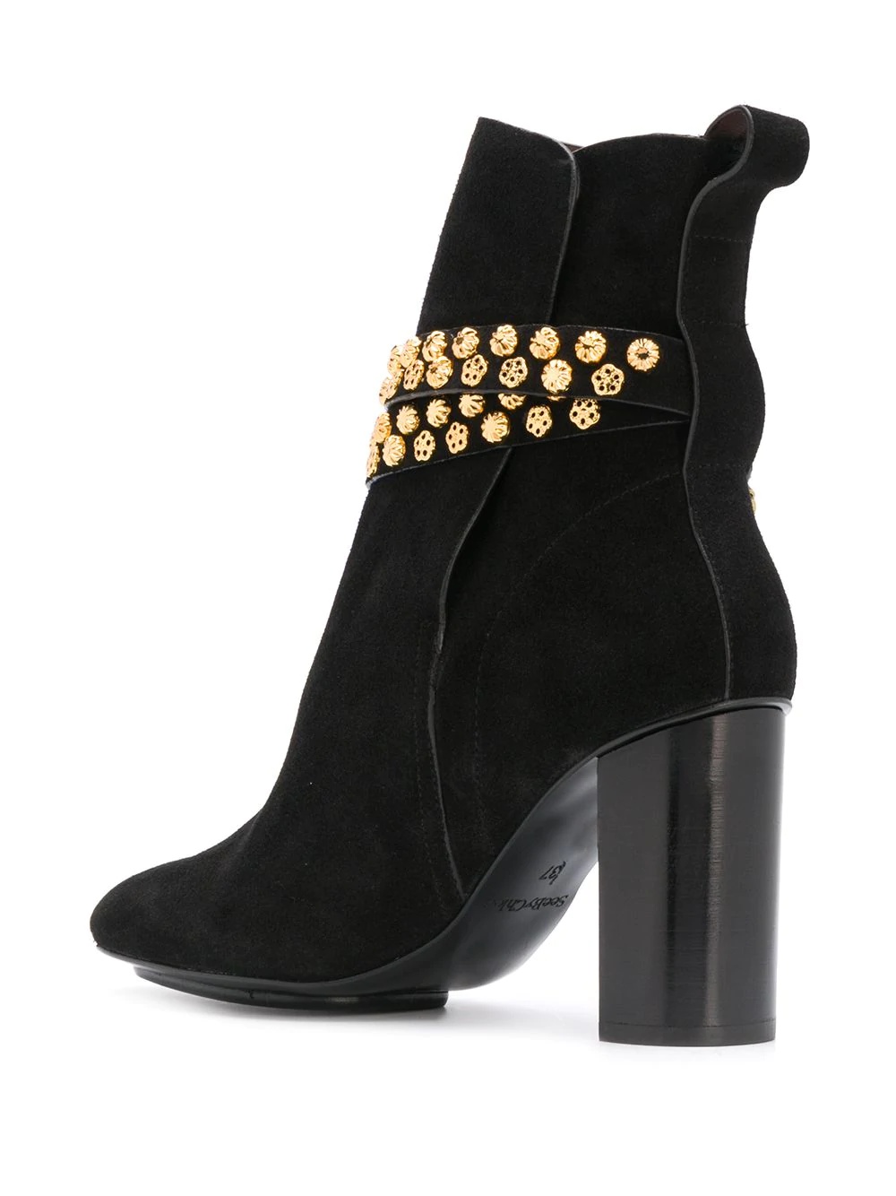 Neo Janis stud-embellished ankle boots - 3