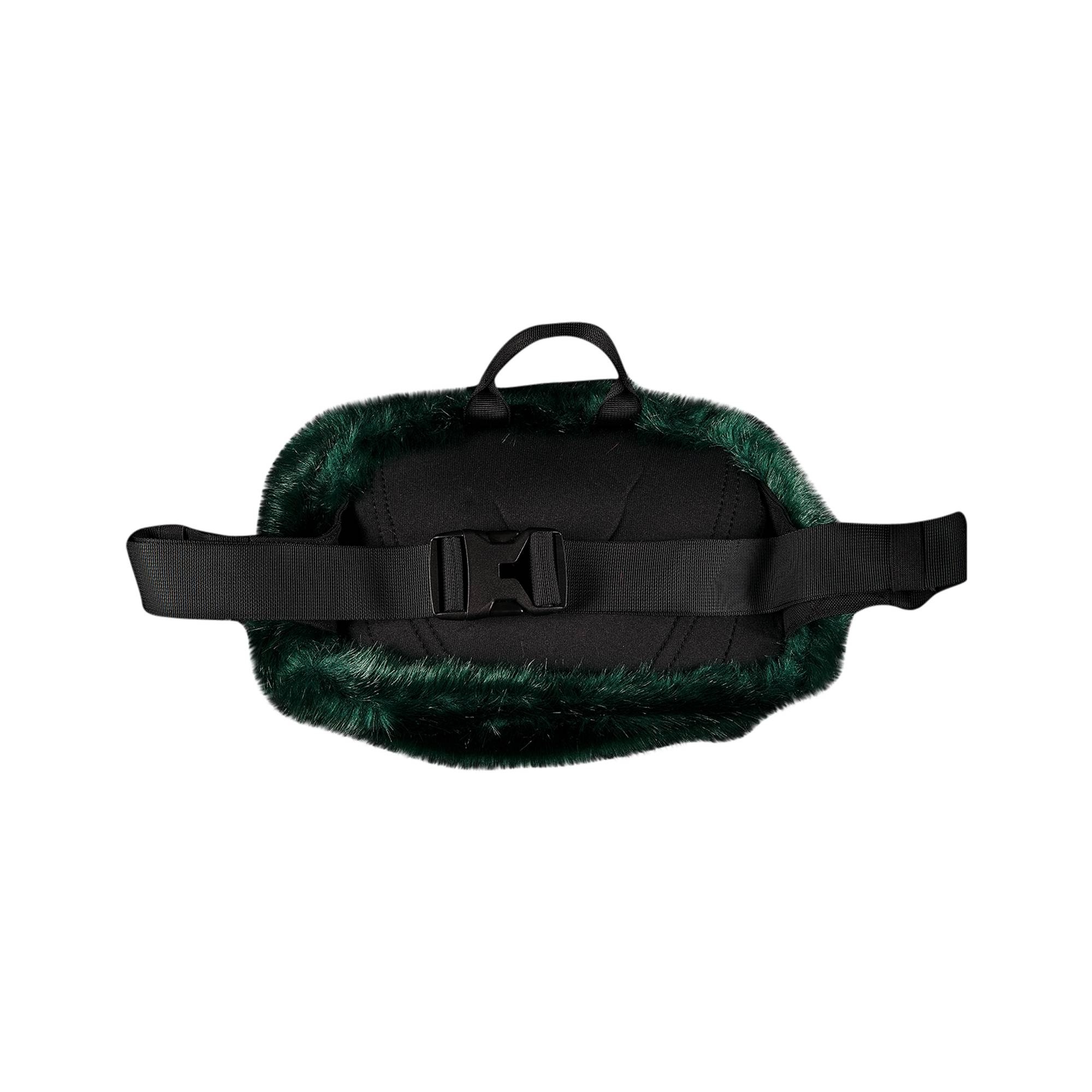 Supreme x The North Face Faux Fur Waist Bag 'Green' - 2