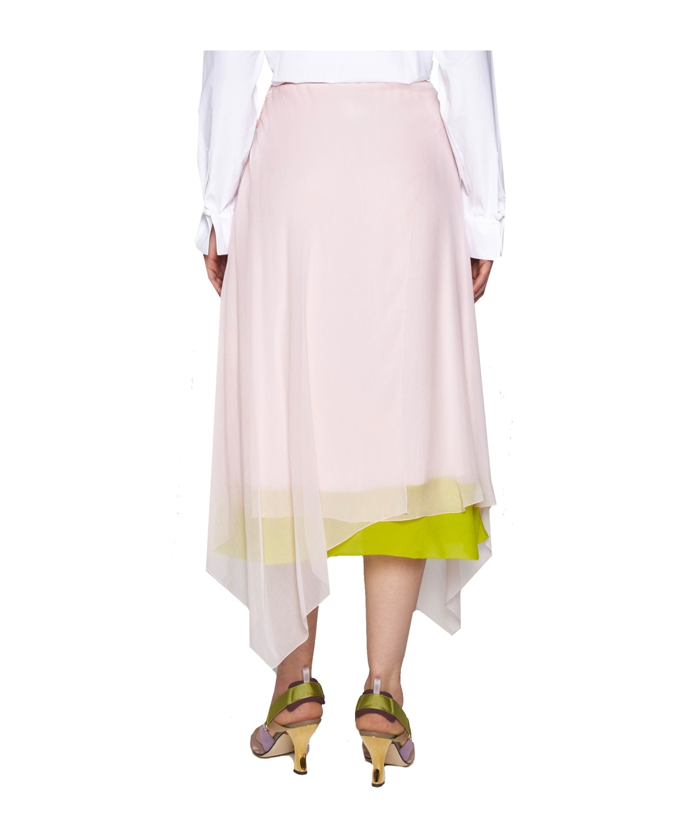 FENDI Silk Skirt | italist | REVERSIBLE
