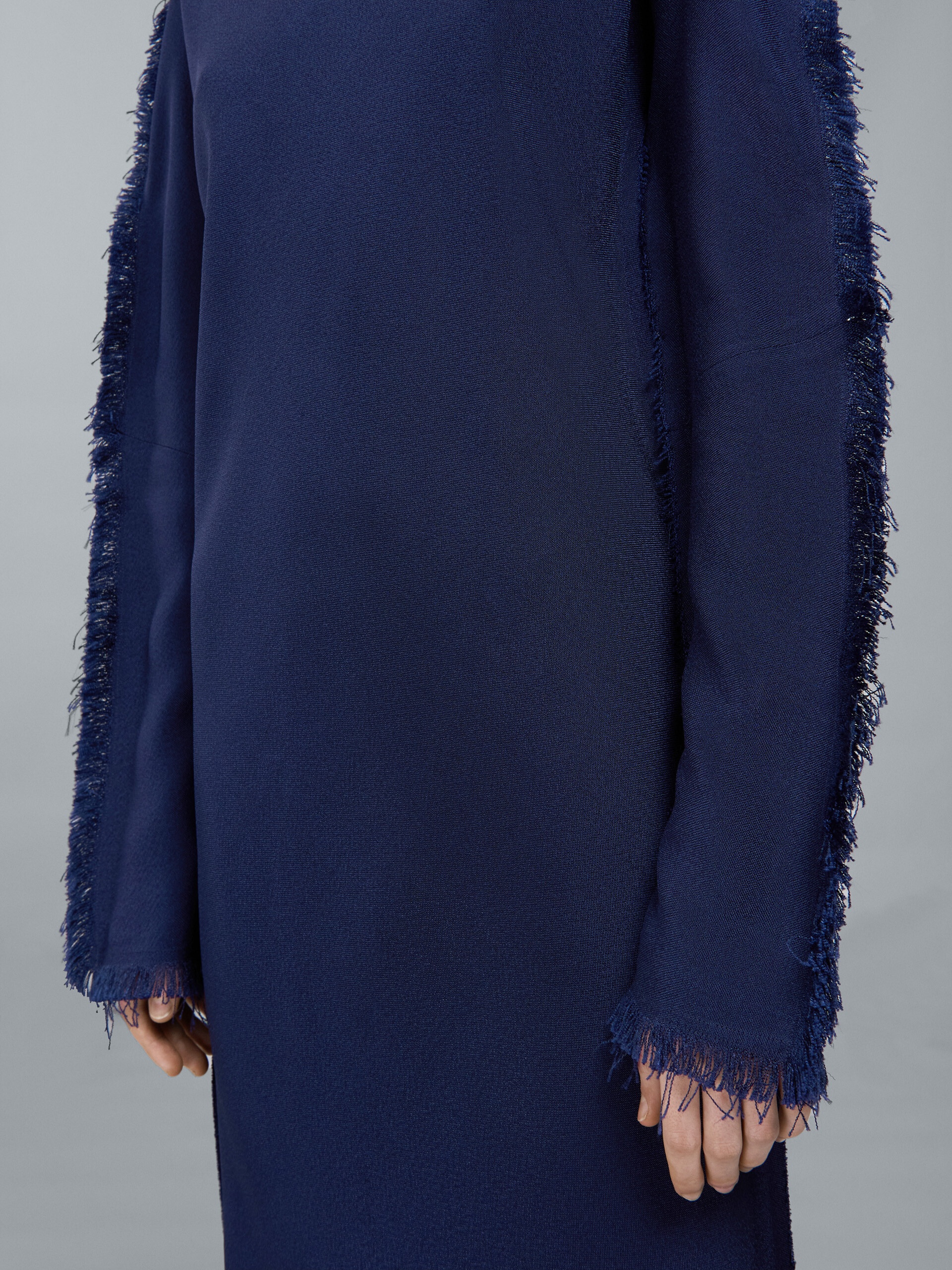 VISCOSE SABLÉ DRESS - 5
