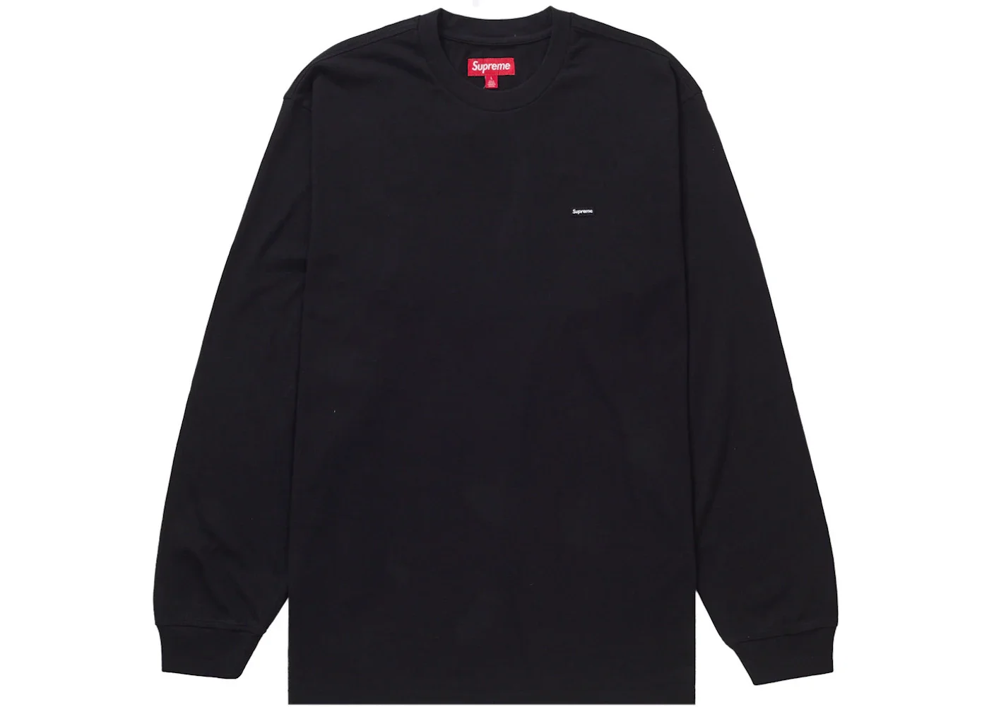 Supreme Small Box L/S Tee (SS24) Black - 1