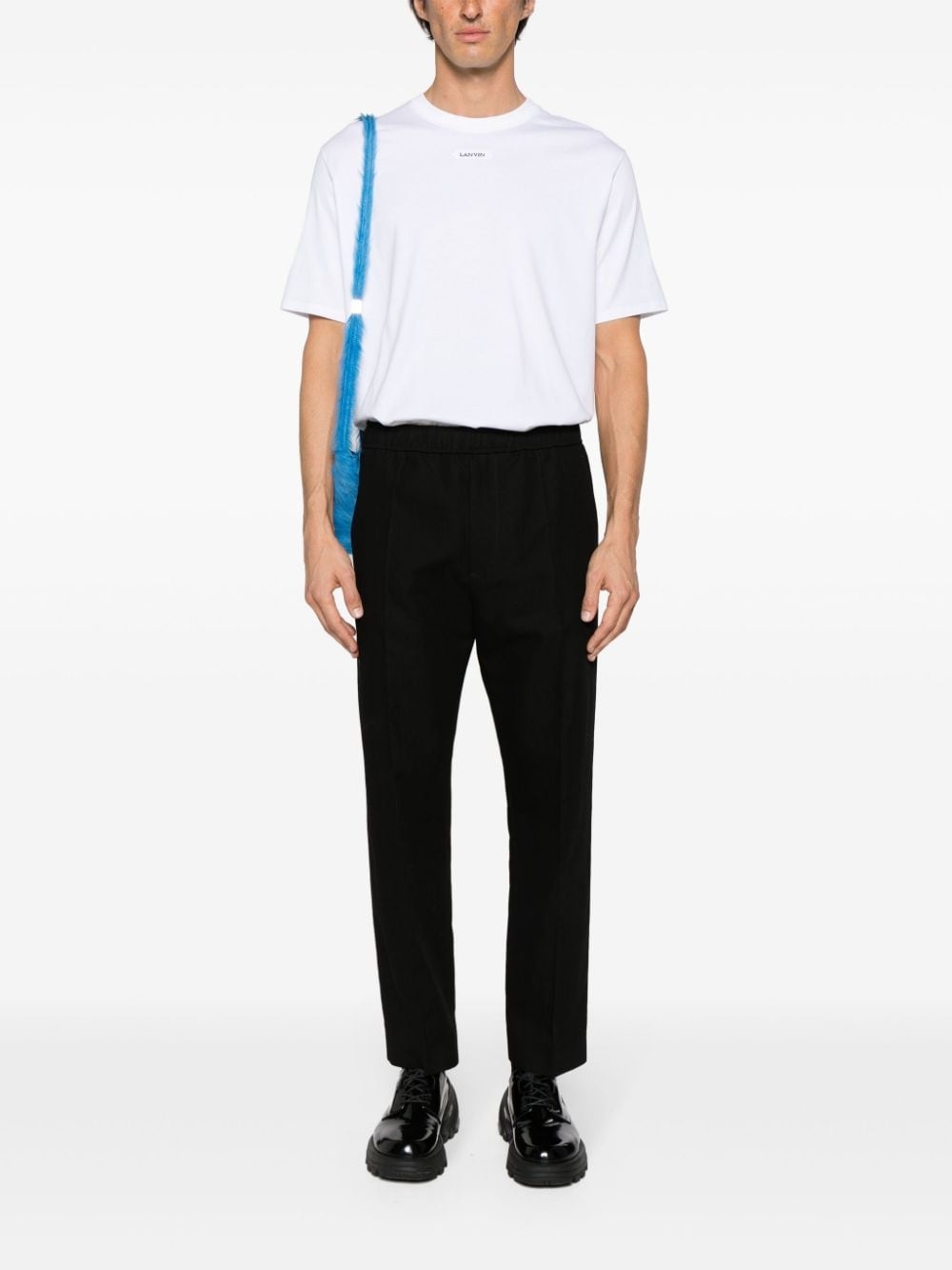 mid-rise tapered trousers - 2