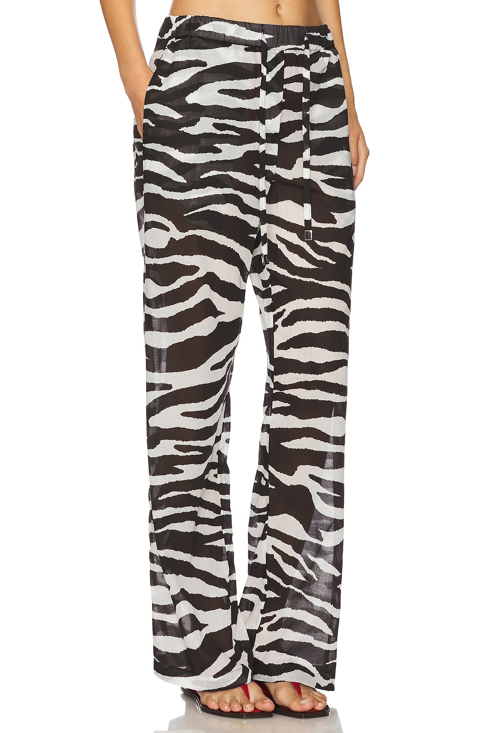 Zebra Printed Long Pant - 2