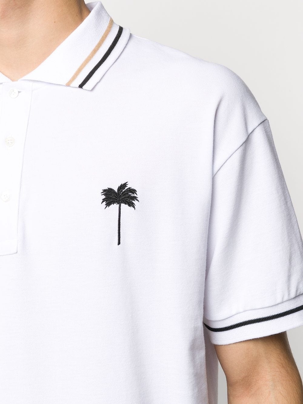 palm tree polo shirt - 5