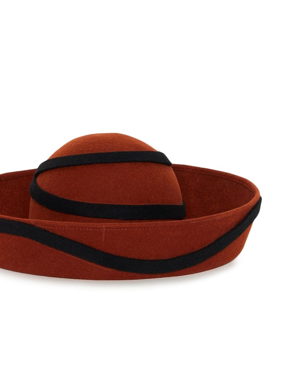 Sigmar ribbon-band fedora - 2