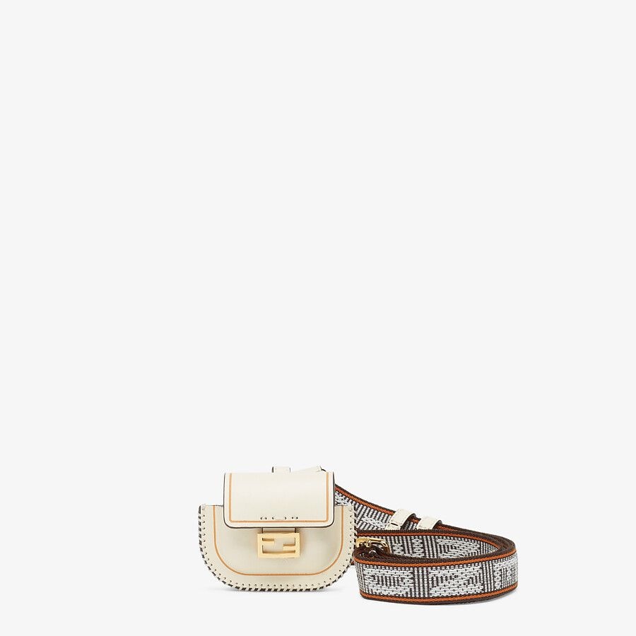 White leather charm - 1