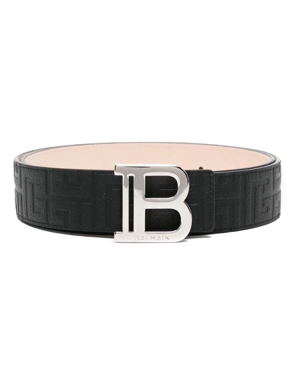 B-belt logo-plaque belt - 1