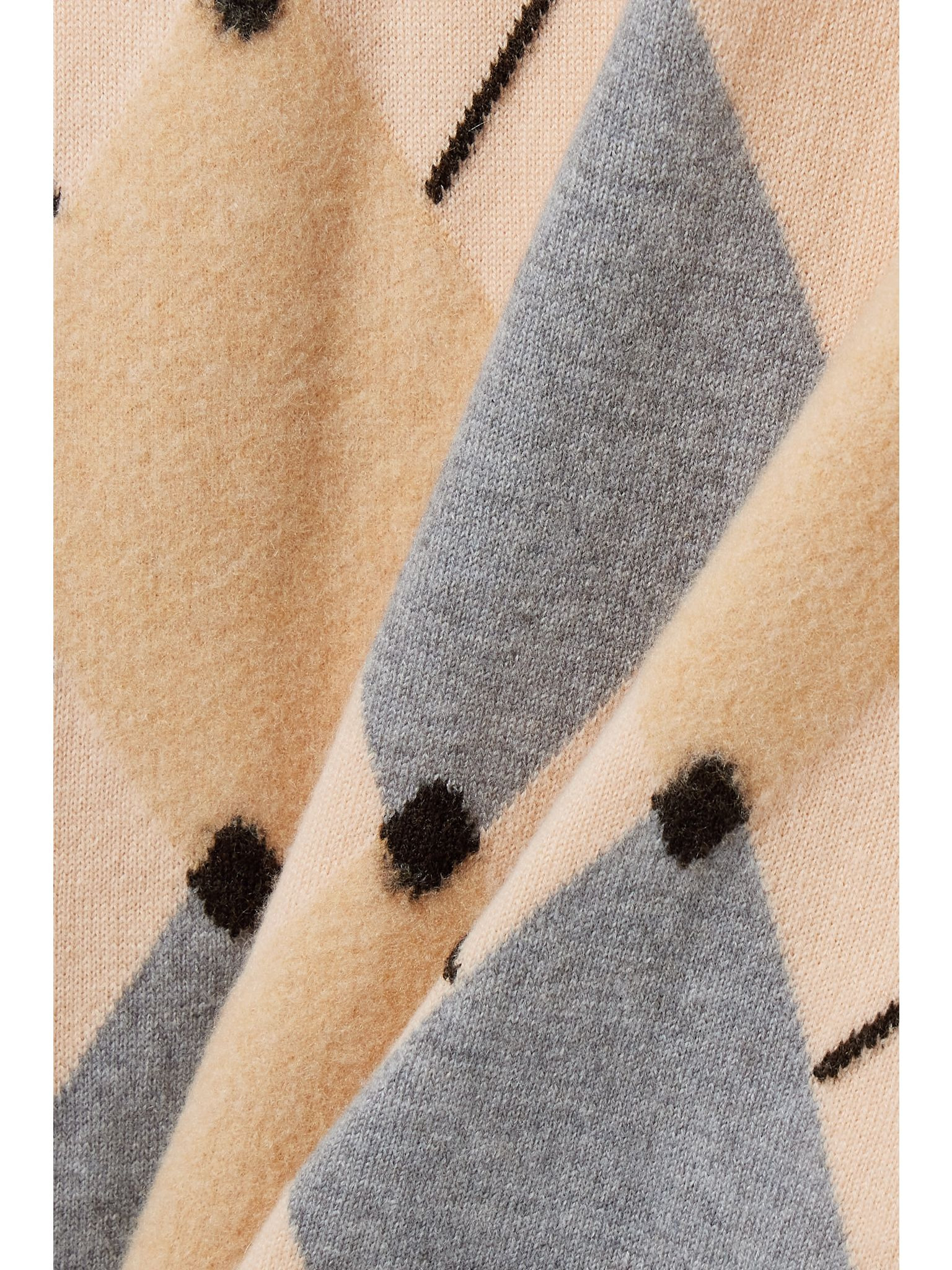 Lower Hutt argyle intarsia-knit cashmere sweater Multi - 5