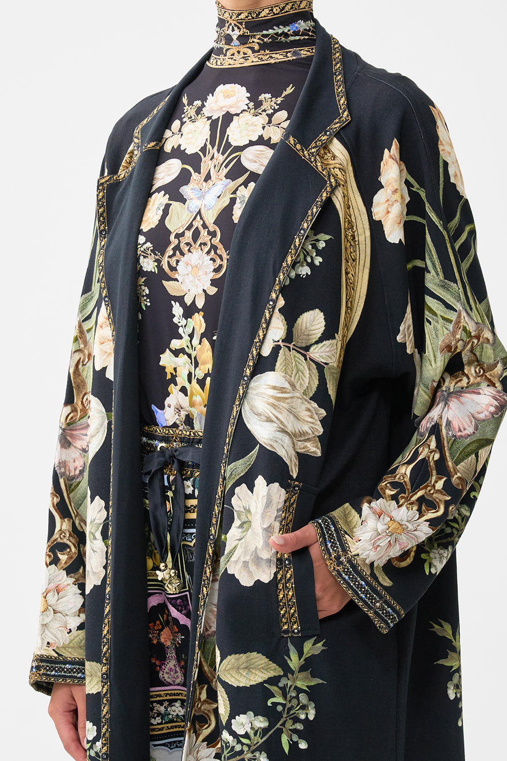 SWEAT-TRENCH COAT - 5