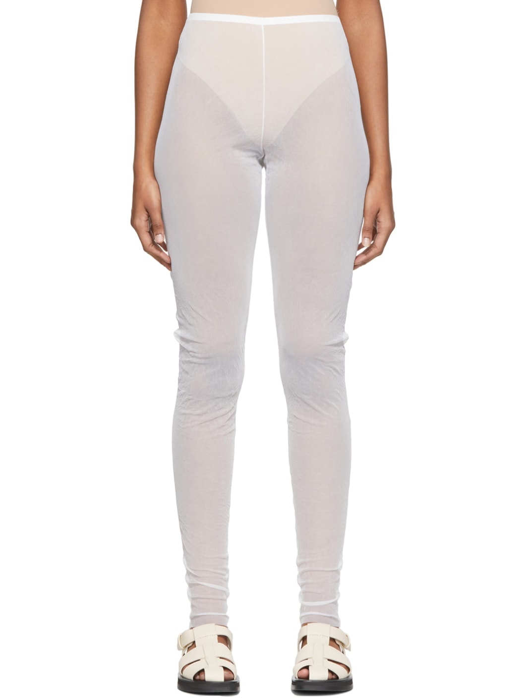 White Ensley Leggings - 1