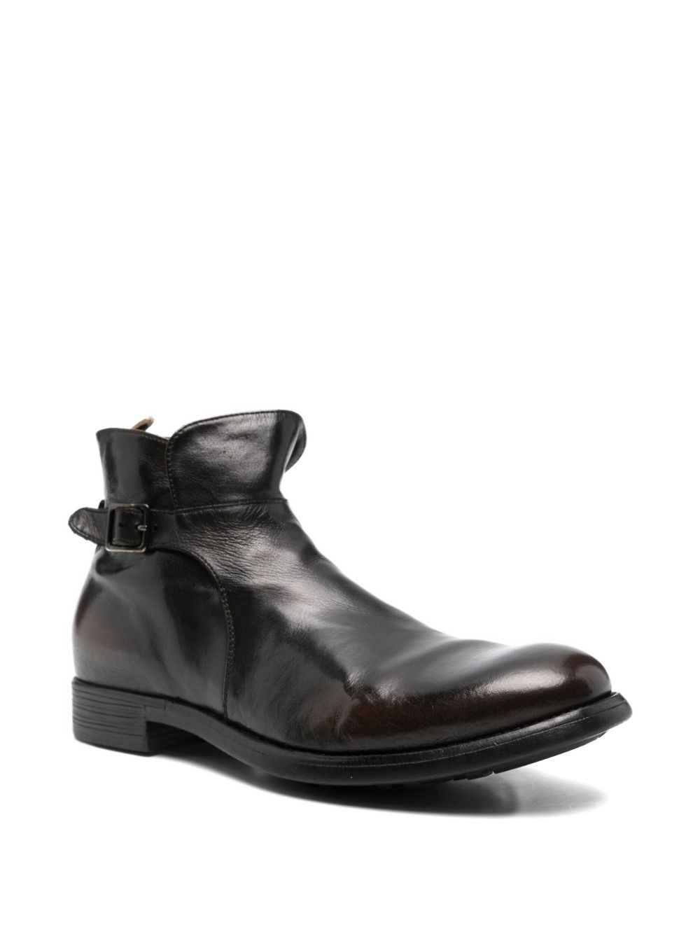 buckle-detail biker boots - 2