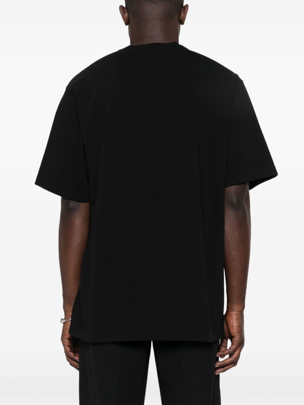 logo-print cotton T-shirt - 4