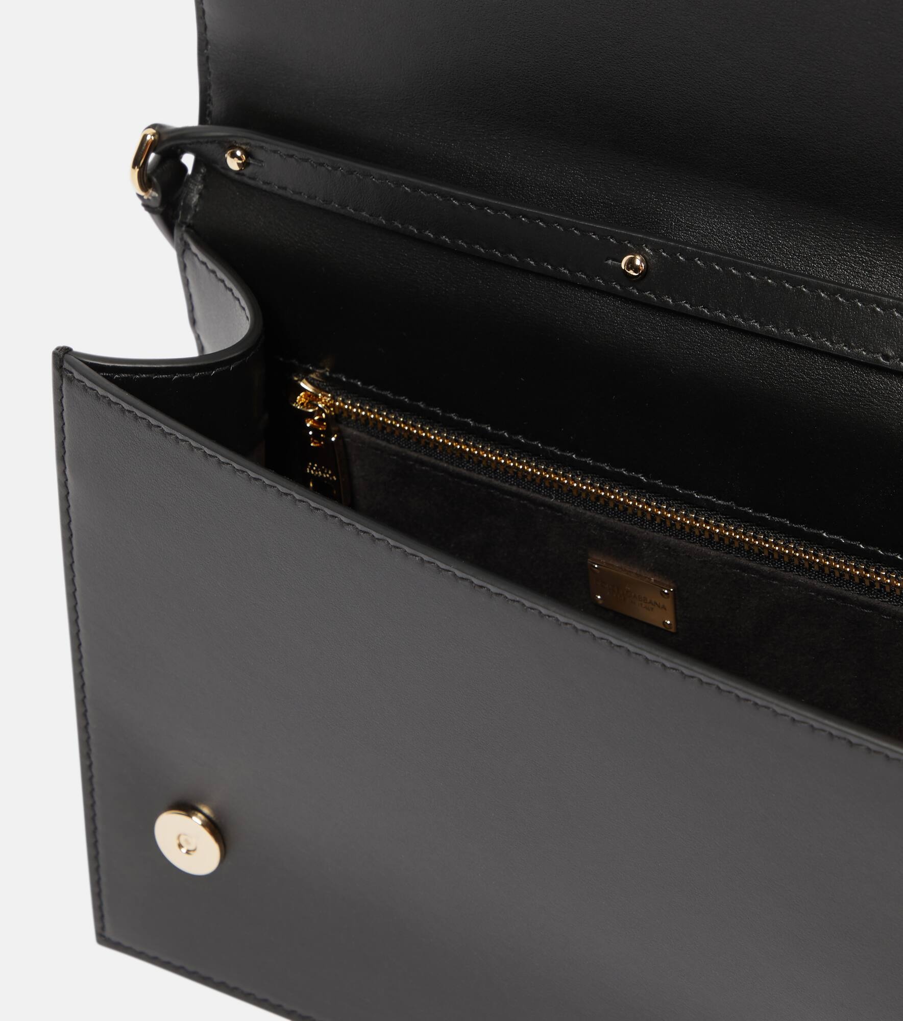 DG leather shoulder bag - 3