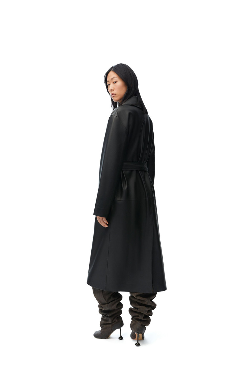 Chain coat in nappa lambskin 4