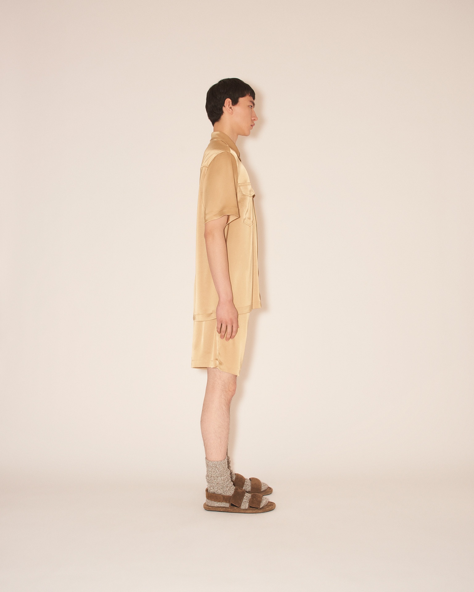 FABER - Camp shirt with pockets - Hay - 3