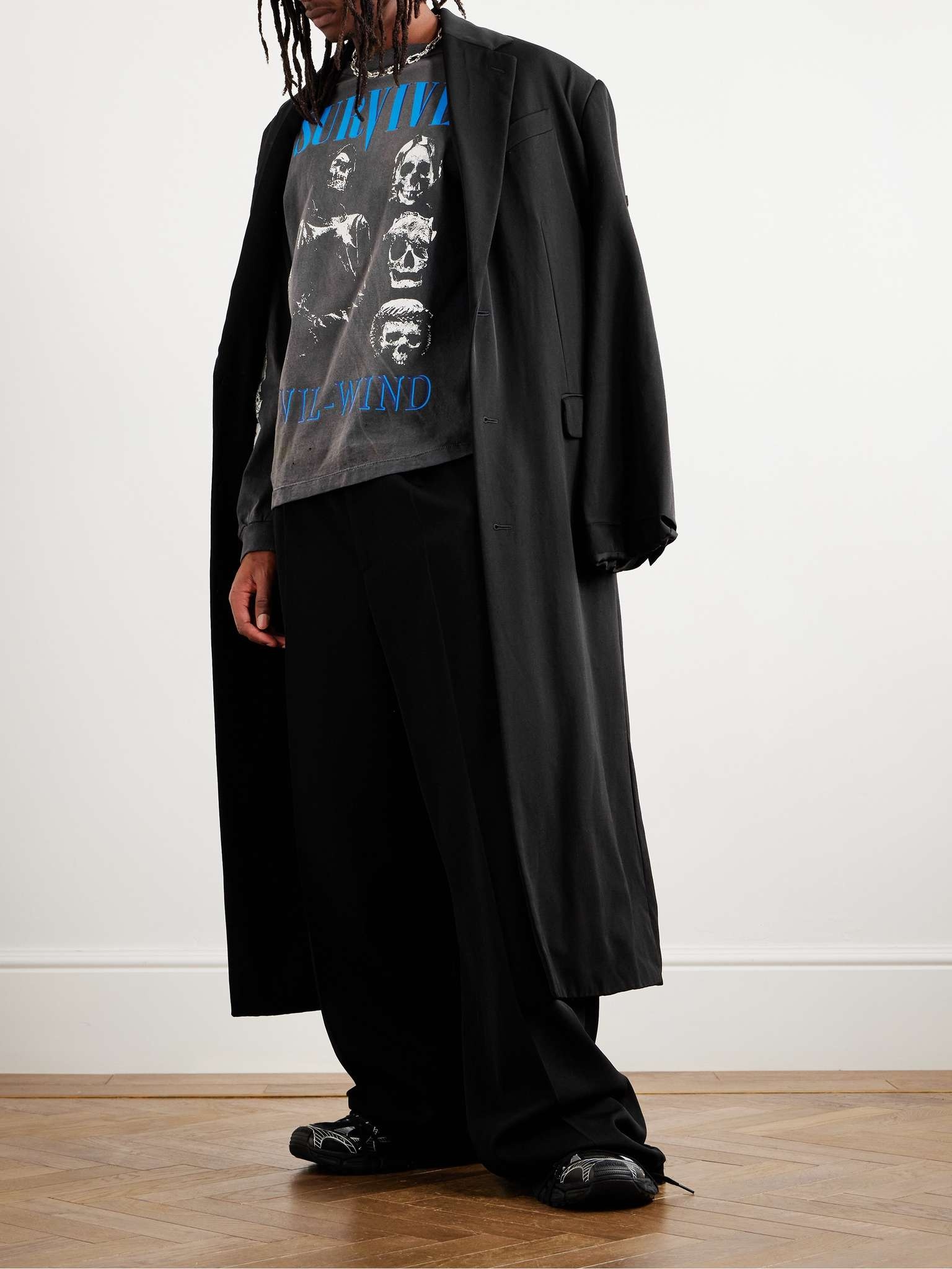 Printed Cotton-Jersey Sweatshirt - 2