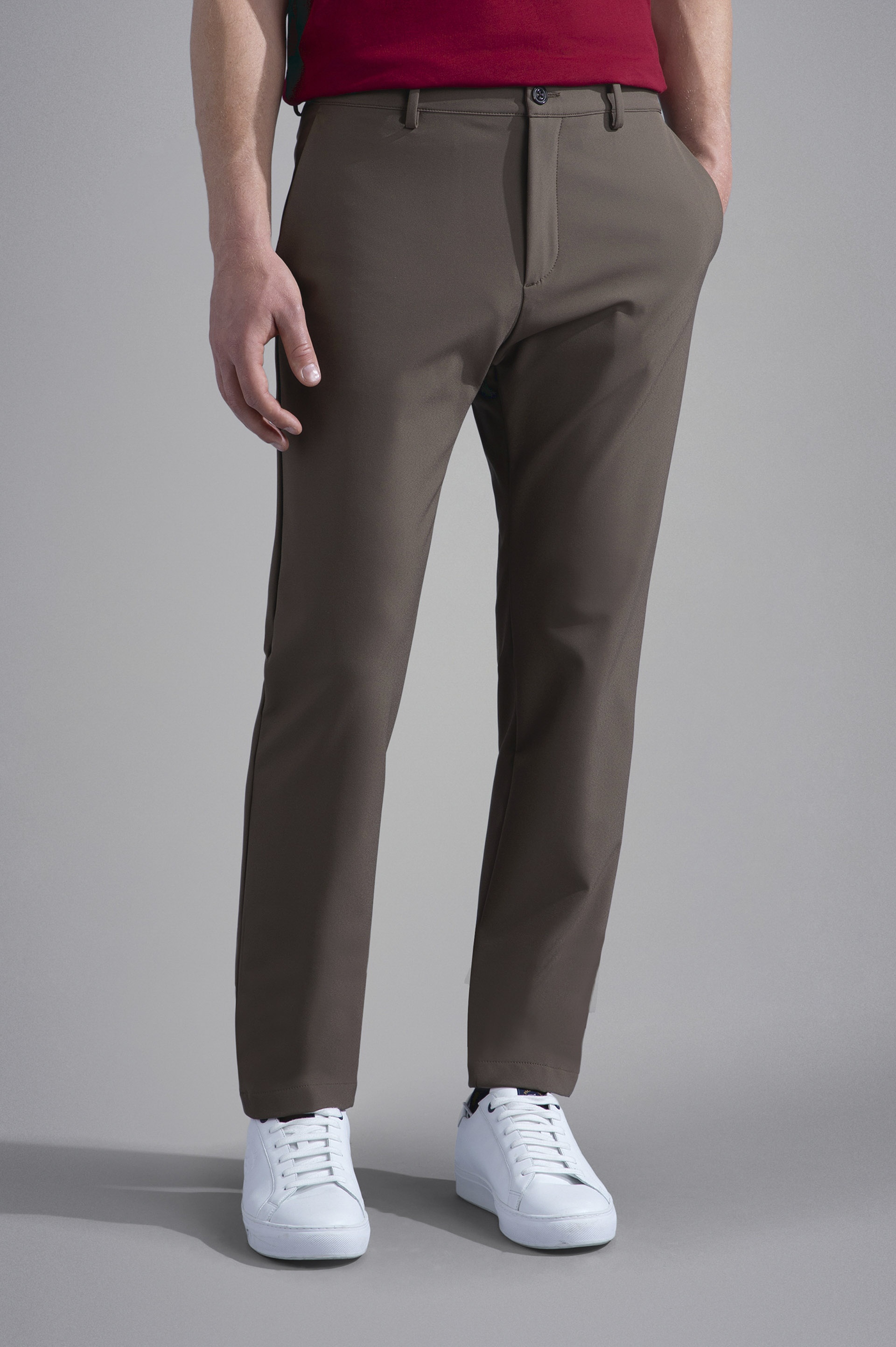 DYNAMIC STRETCH CHINO TROUSERS - 6