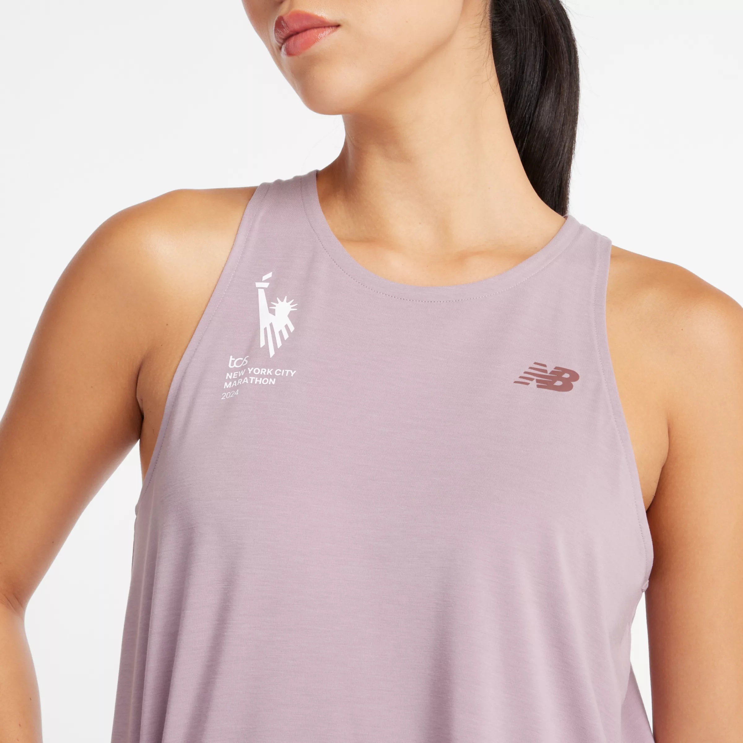 NYC Marathon Drapey Jersey Tank - 4
