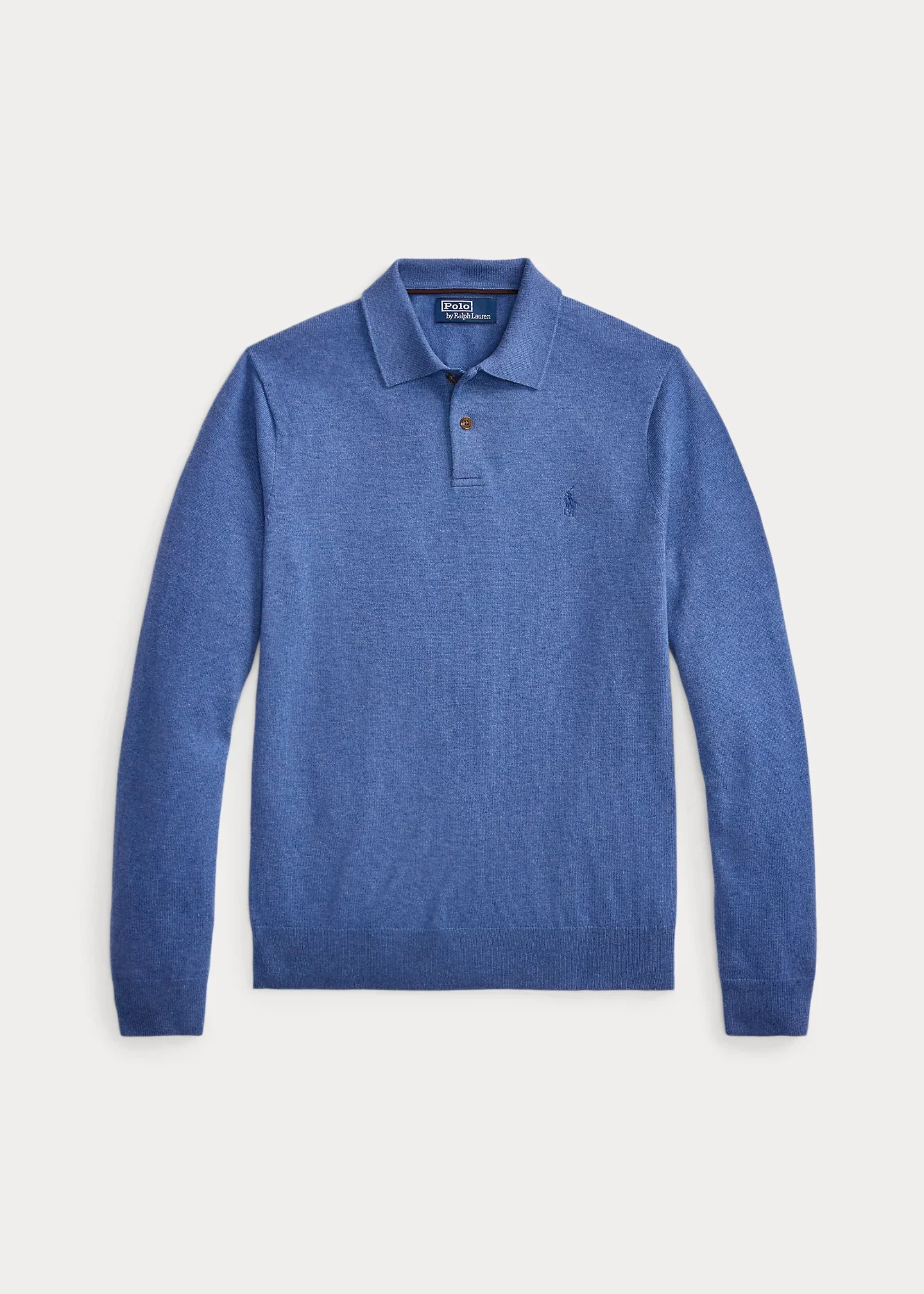 Wool Polo-Collar Sweater - 1