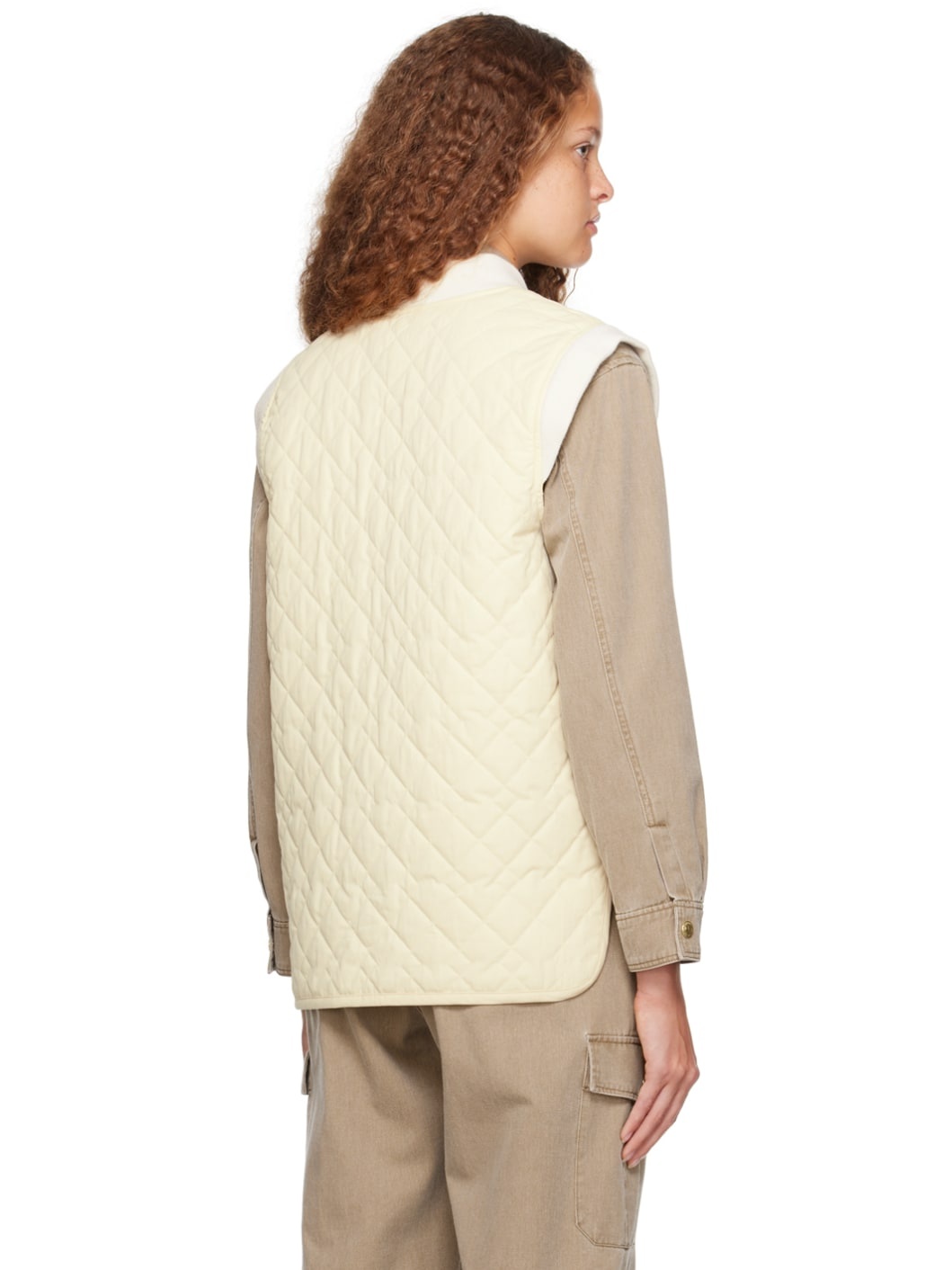 Beige Emilie Vest - 3