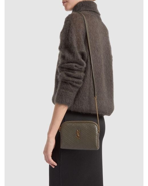 Saint Laurent Women Mini Gaby Quilted Leather Shoulder Bag - 2