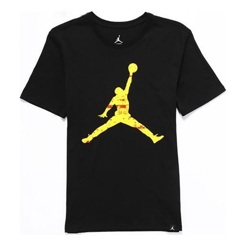 Air Jordan Jumpman LOGO Last Shot TEE Men Black AQ0693-010 - 1