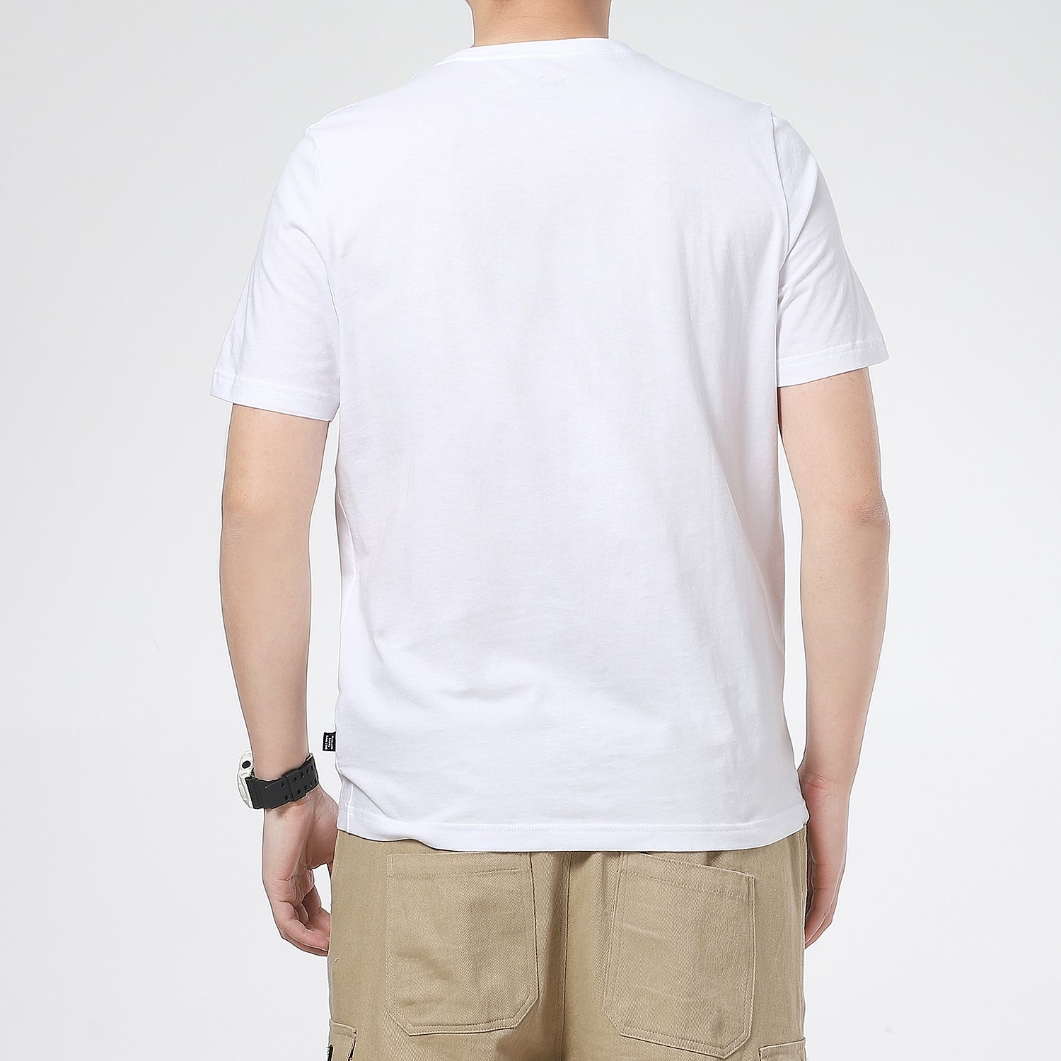 PUMA Printed Short Sleeve T-Shirt 'White' 845573-02 - 4