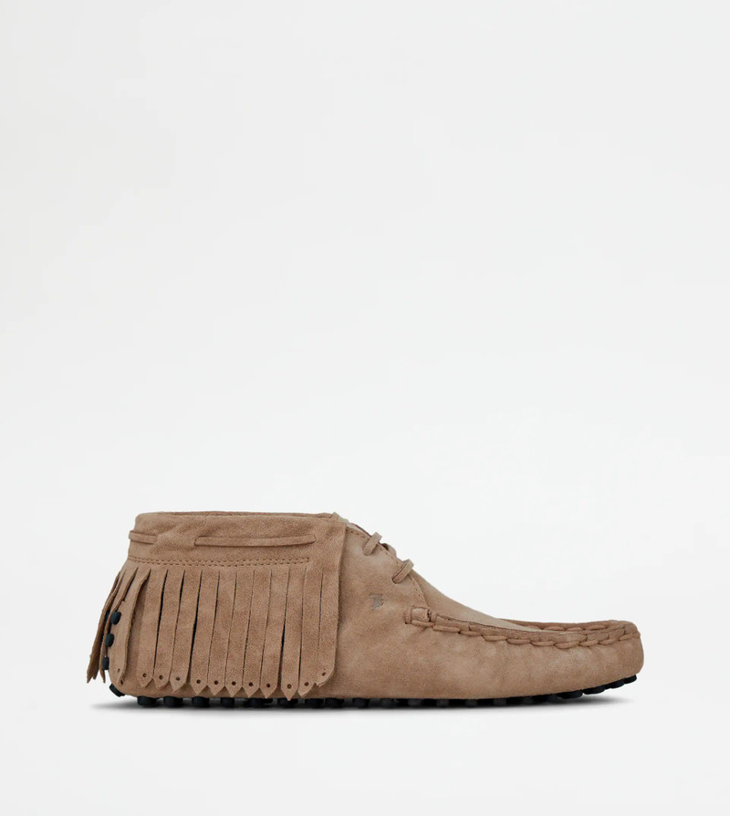 GOMMINO DESERT BOOTS IN SUEDE - BEIGE 1