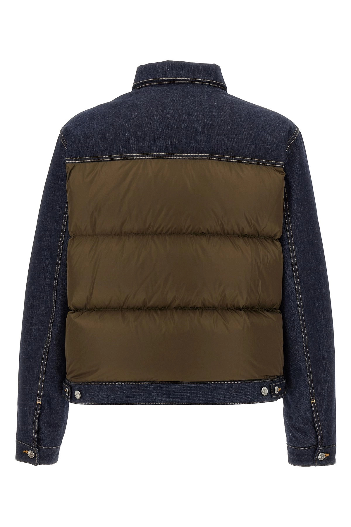 'Hybrid puffer-jeans' jacket - 2