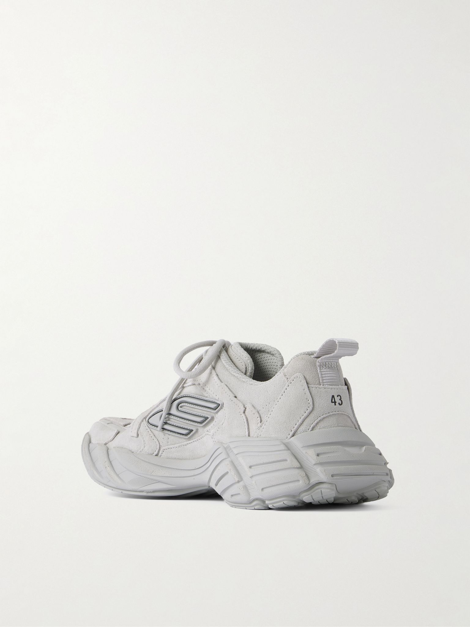 Monday Suede Sneakers Gray - 4